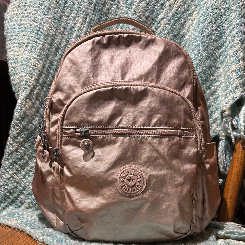 Kipling Seoul Live.Light Metallic Glow Laptop Backpack